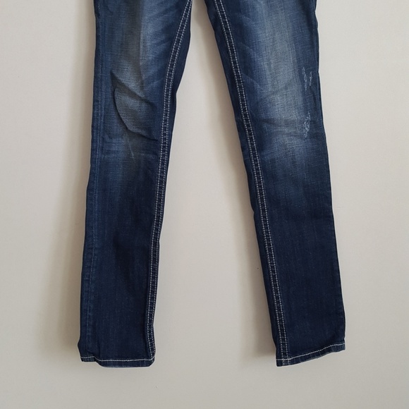 Rerock Express dark wash skinny jeans - Picture 3 of 8